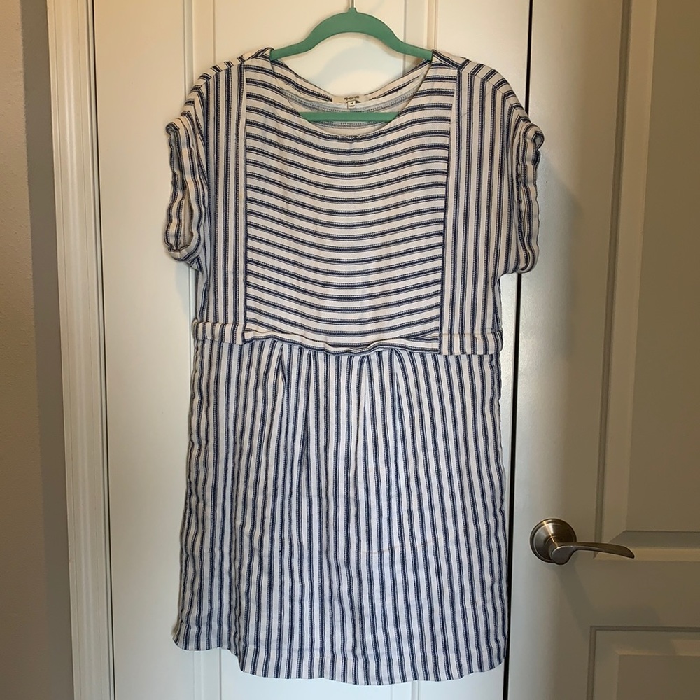 Madewell striped dress
